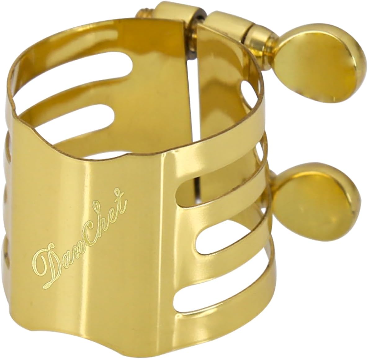 Tenor Saxophone Ligature Double Screws Gold Tenor Saxophone Ligature Fastener