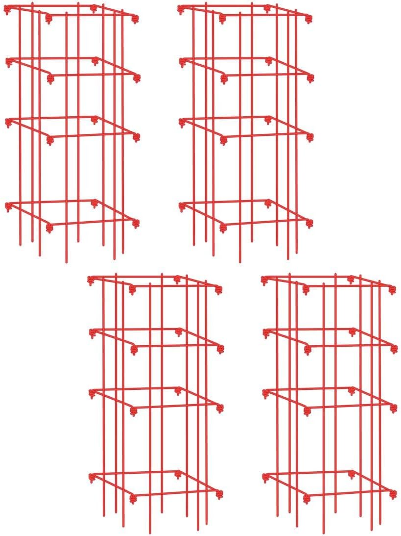 Gardener's Supply Company Lifetime Tomato Cages, Green, Set of 4