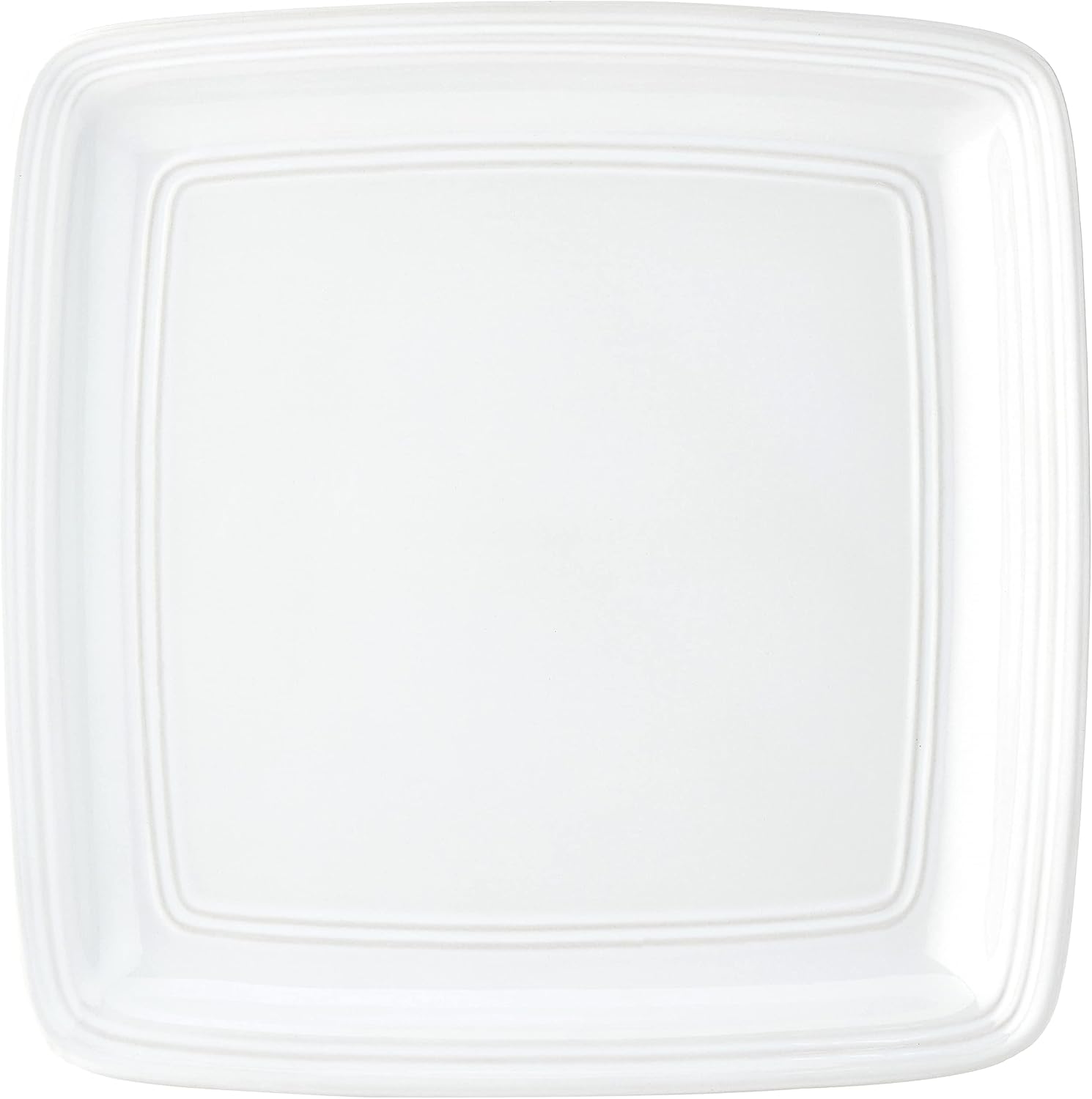 American Atelier Square Dinnerware Sets | White Kitchen Plates, Bowls