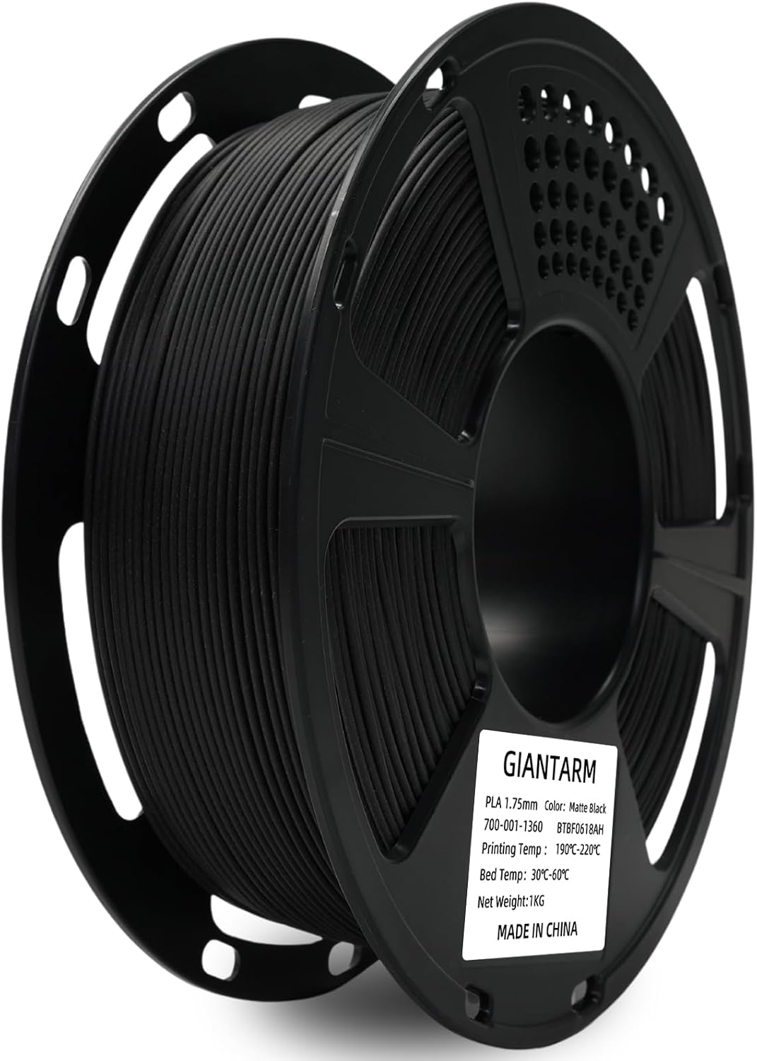 GIANTARM 3D Printer Filament, Silk Gold Pla Filament, 1Kg(2.2lbs) Spool, 1.75mm Dimension Accuracy +/- 0.03mm, 3D Printing Filament