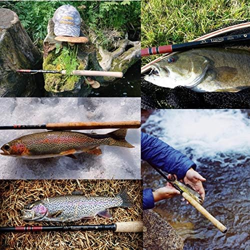 Maxcatch Tenkara Fly Fishing Rod and Combo 7:3 Action, 9/10/11/12/13ft/Triple Zoom 8'10''/9'9''/10'6'',10'8''/11'10''/12'9''