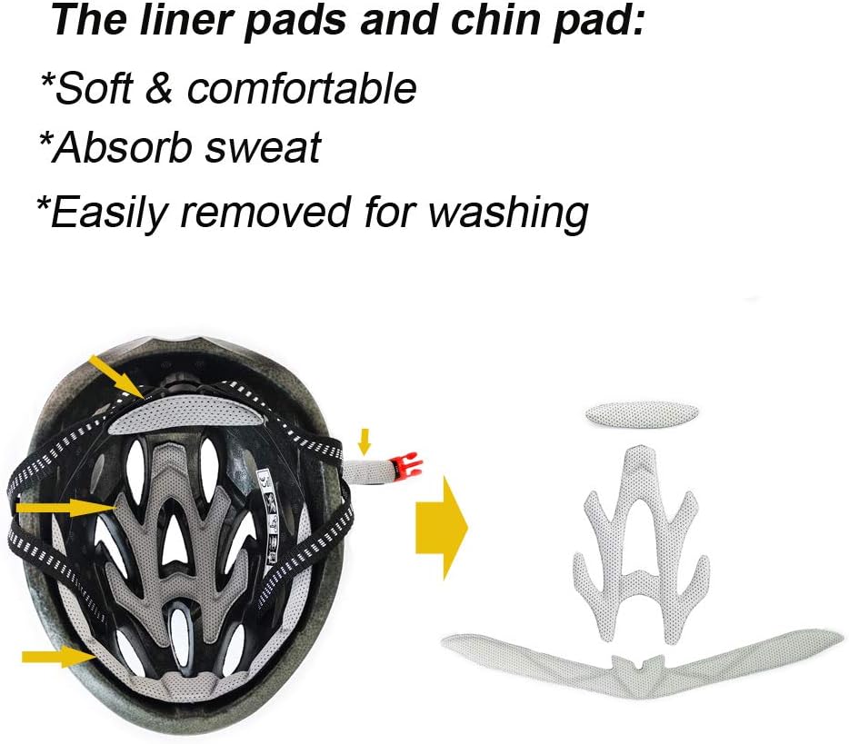 UPANBIKE Adult Bike Helmet One-Piece Adjustable Head Safety Protection | for Mountain & Road Bikes,Mens Bike Helmet,Riding Helmet,Womens Bike Helmet