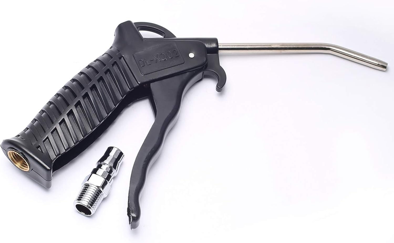 DEVMO Pistol Grip Air Compressor Blow Gun with Composite Handle Grip Extended Steel Nozzle