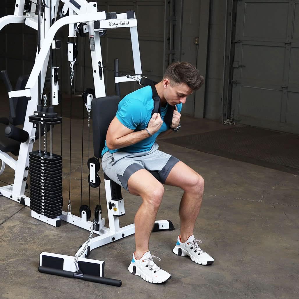 Body-Solid Multi-Station, Single Weight Stack Home Gym Machine, Arm & Leg Strength Training Functional Exercise Workout Station