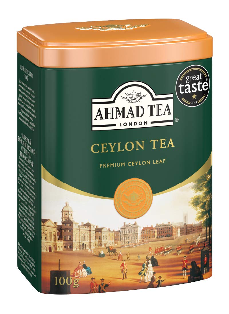 Ahmad Tea Green Tea, Green Tea Teabags 100 ct - Caffeinated & Sugar-Free