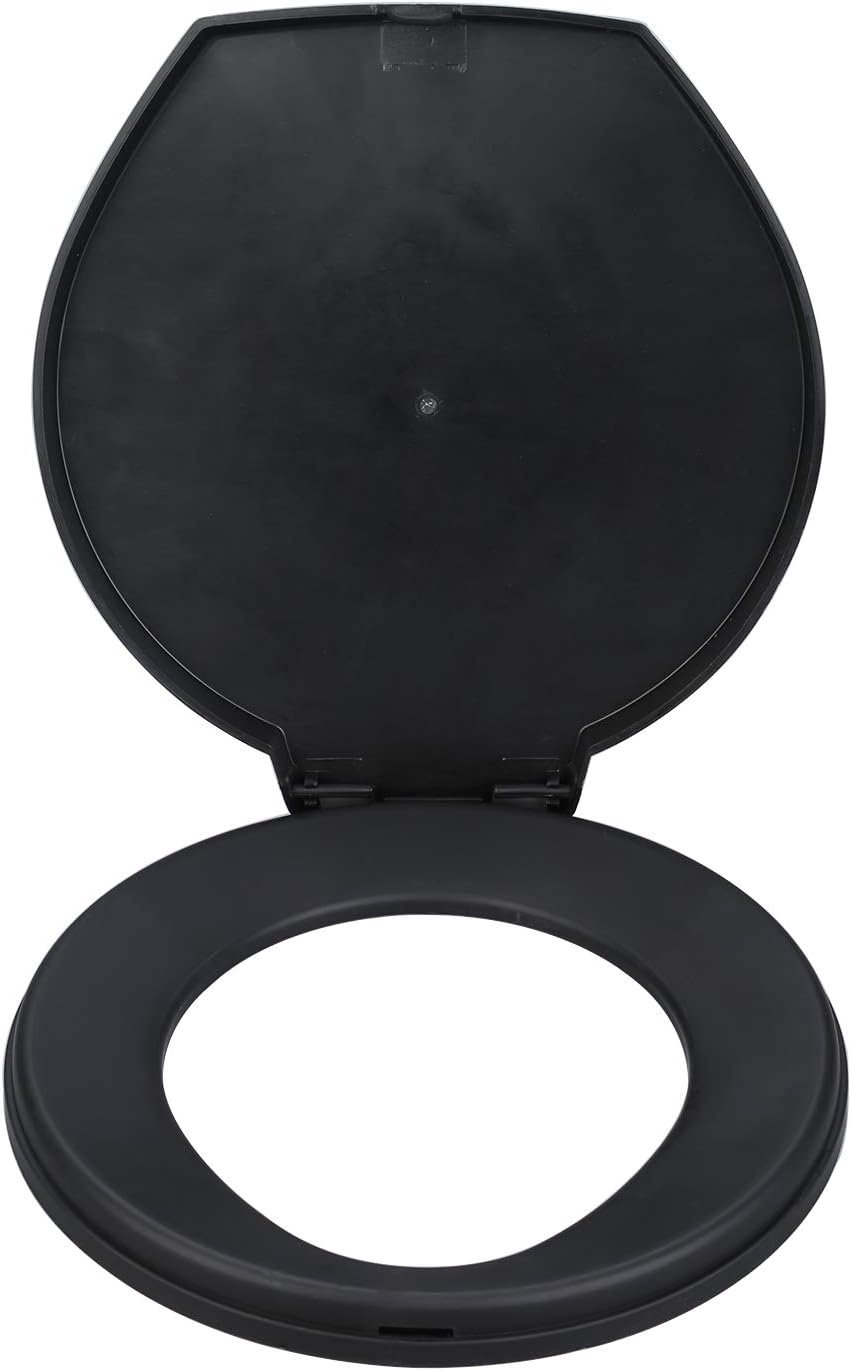 Portable Emergency Toilet Seat for 5 Gallon Buckets Outdoor Camping Snap on Luggable Loo Toilet Cover for Adults and Kids