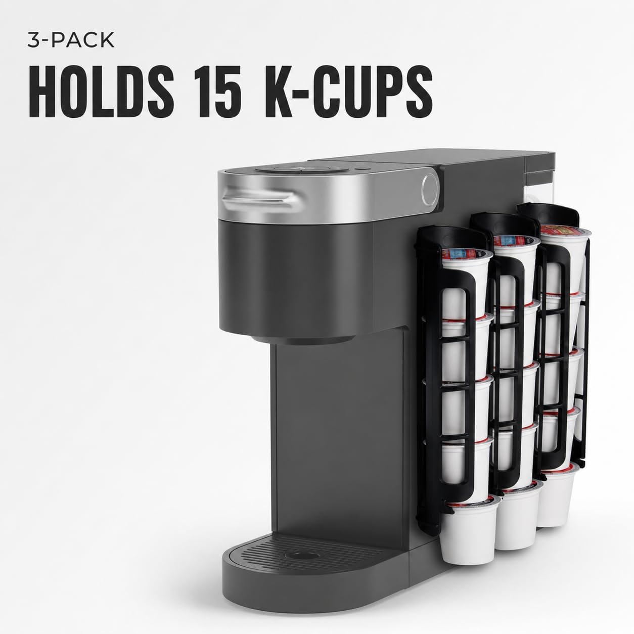 STORAGENIE Coffee Pod Holder for Keurig, Stores 10 Pods