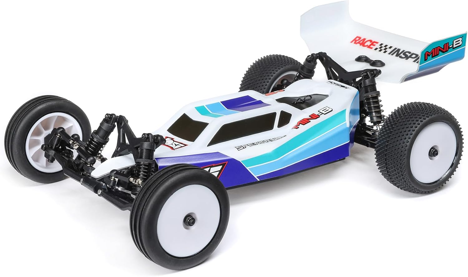 Losi 1/16 Mini-B 2 Wheel Drive Buggy Brushless RTR Blue LOS01024T2
