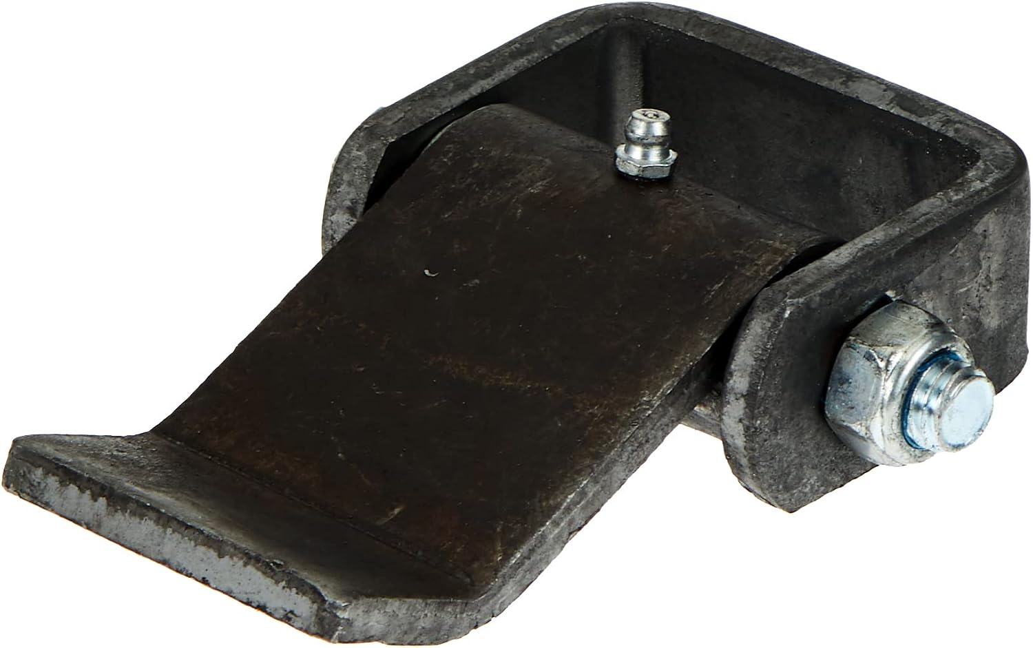 Buyers Products B2426FS Formed Steel Strap Hinge with Grease Fitting, 3.85 x 4.33 x 2.44 Inch Heavy Duty Black Hinge for Truck Bodies
