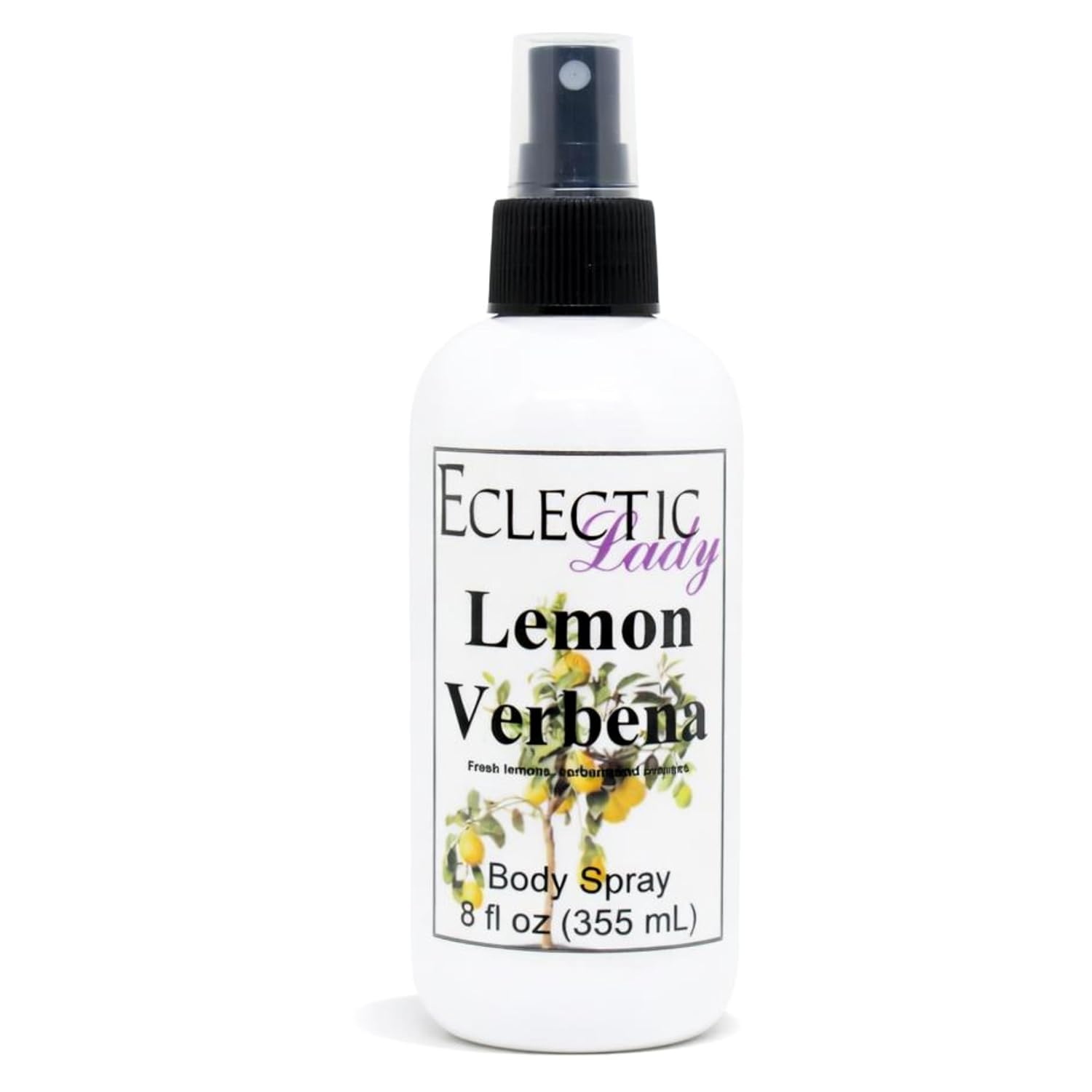 Lemon Verbena Body Spray, 2 ounces, Body Mist