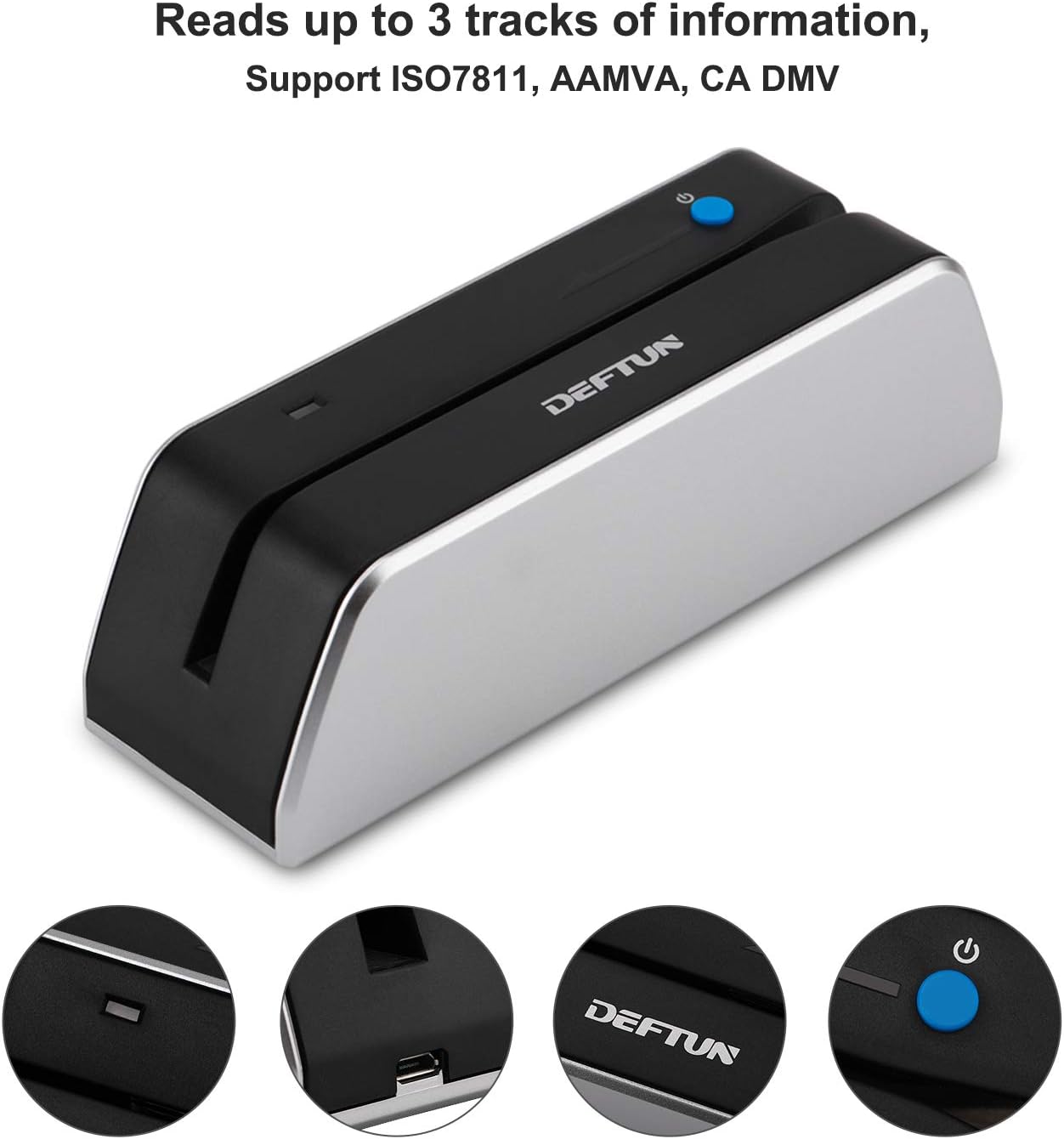 Bluetooth MSR-X6(BT) MSRX6BT Stripe Card Reader Encoder Mini Portable
