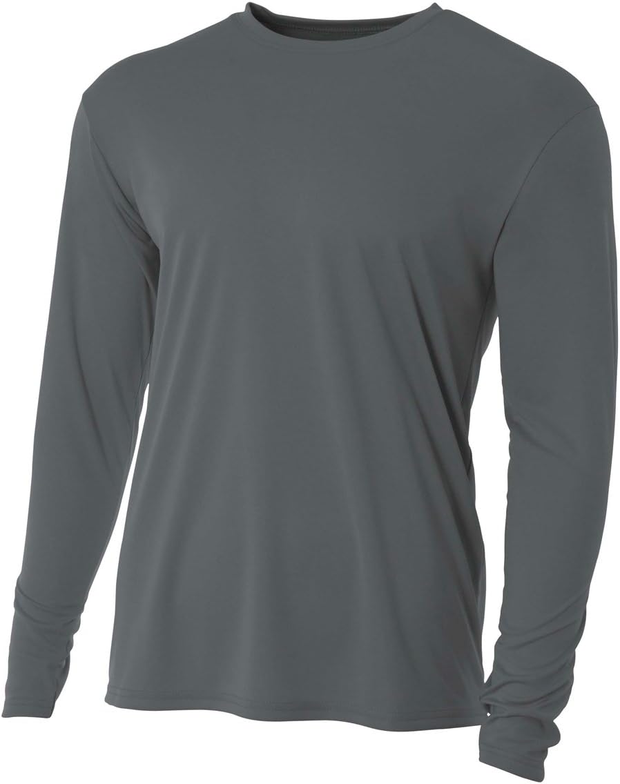 A4 Men's Cooling Performance Crew Long Sleeve Tee