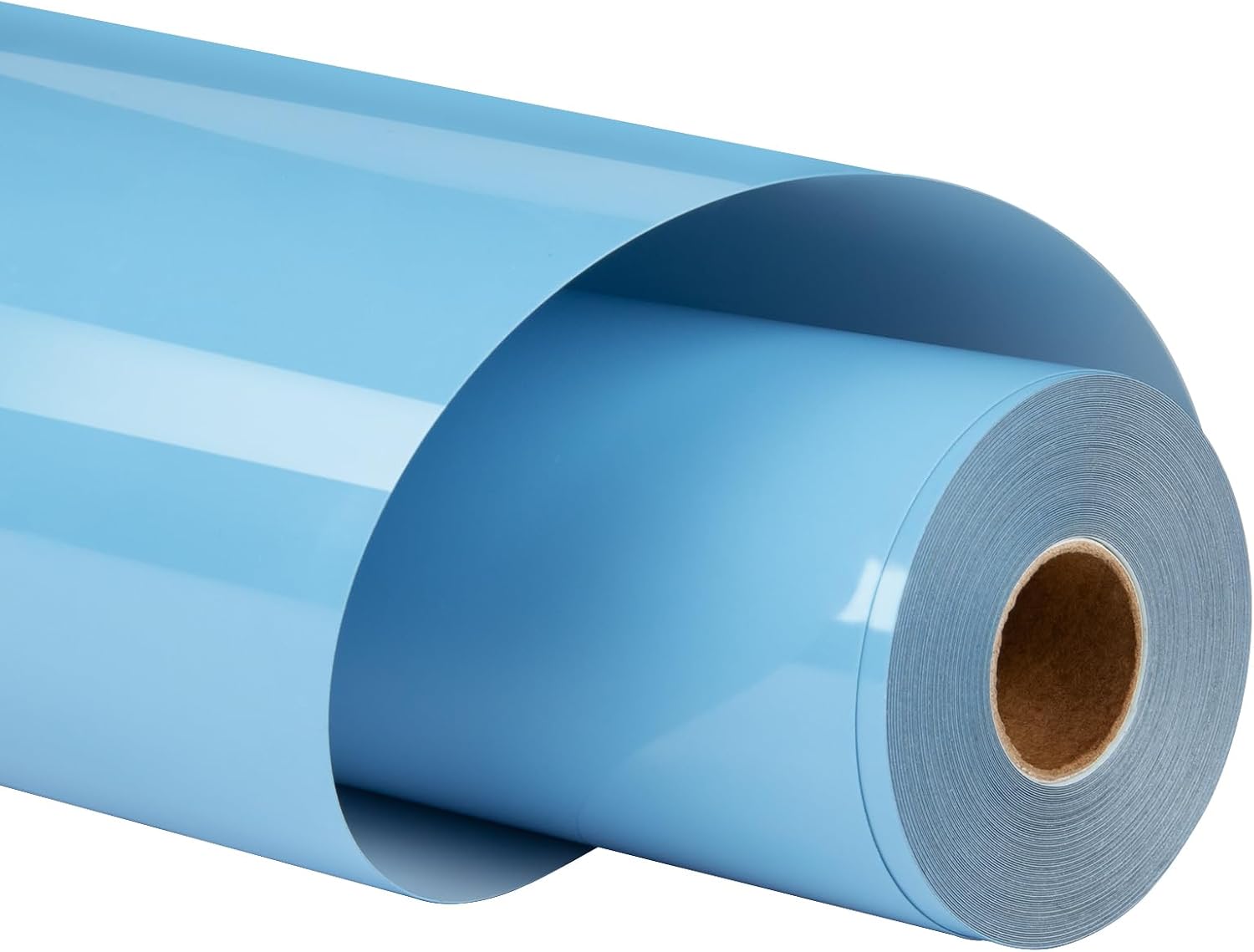 HTVRONT HTV Roll Heat Transfer Vinyl - 12" x 8ft Black HTV Vinyl for Shirts