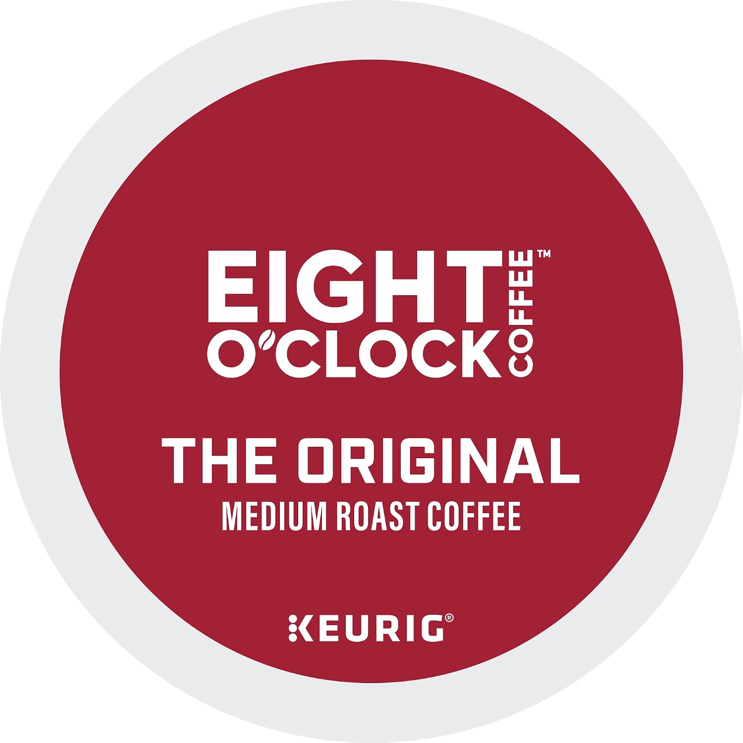 Eight O'Clock Coffee The Original, Single-Serve Keurig K-Cup Pods, Medium Roast Coffee, 24 Count