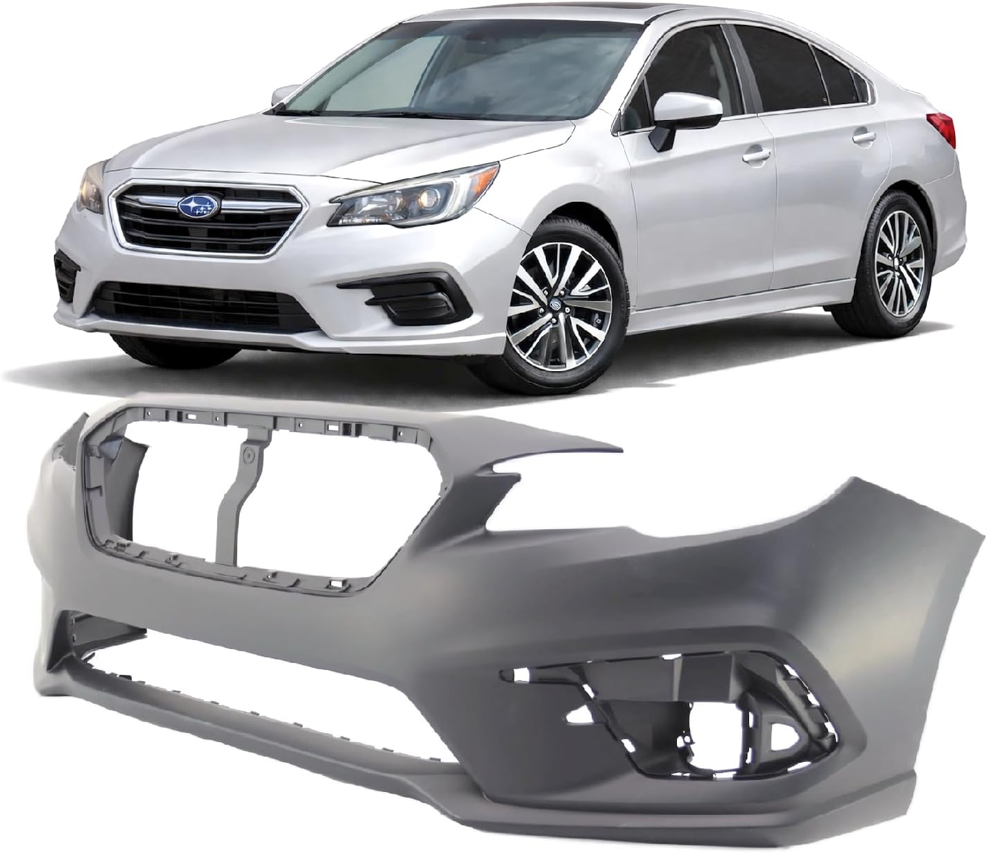 FitParts Compatible with Chevrolet Malibu 1997–2005 Front Bumper Cover