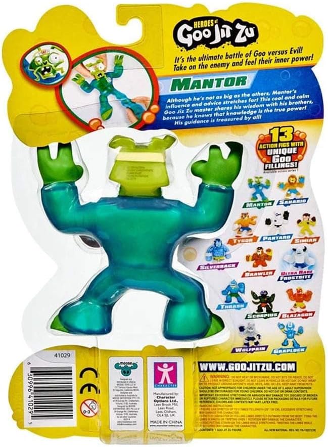 Heroes of Goo Jit Zu Gjz S1 W3 Hero SGL Pk - Mantor The Mantis