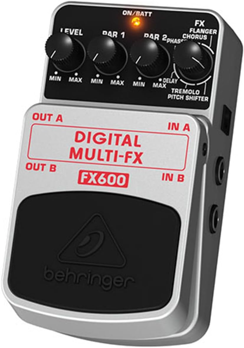Behringer ULTRA METAL UM300 Heavy Metal Distortion Instrument Effect Pedal, Pink