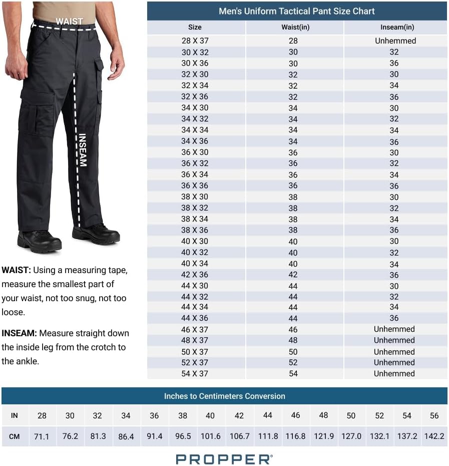 Propper Men's Tactical Uniform Pant | Ripstop Fabric Tactical Pants, Uniform Pants for Law Enforcement