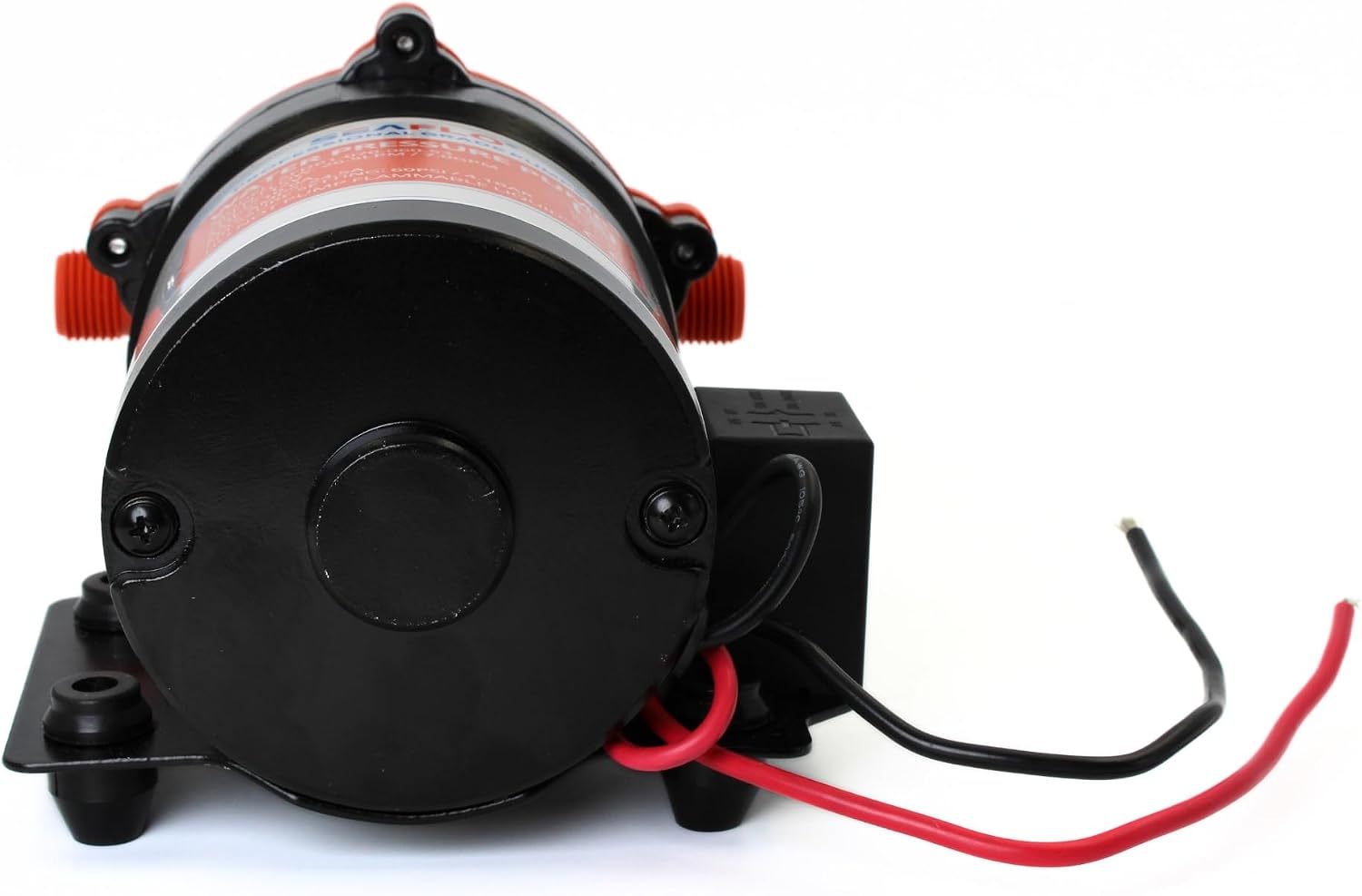 SEAFLO 55 Series 12V RV Water Pump 5.5 GPM 60 PSI Diaphragm Pump Heavy Duty Pressure Switch Built In Bypass Self Priming Quiet High Flow RV Marine Off Grid Freshwater System 4-Year Warranty