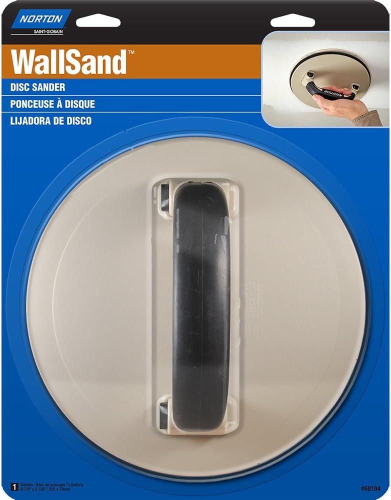 Norton 07660768104 Drywall Disc Sander for Hook and Loop Sanding Disc, 9" Diameter (Pack of 1)