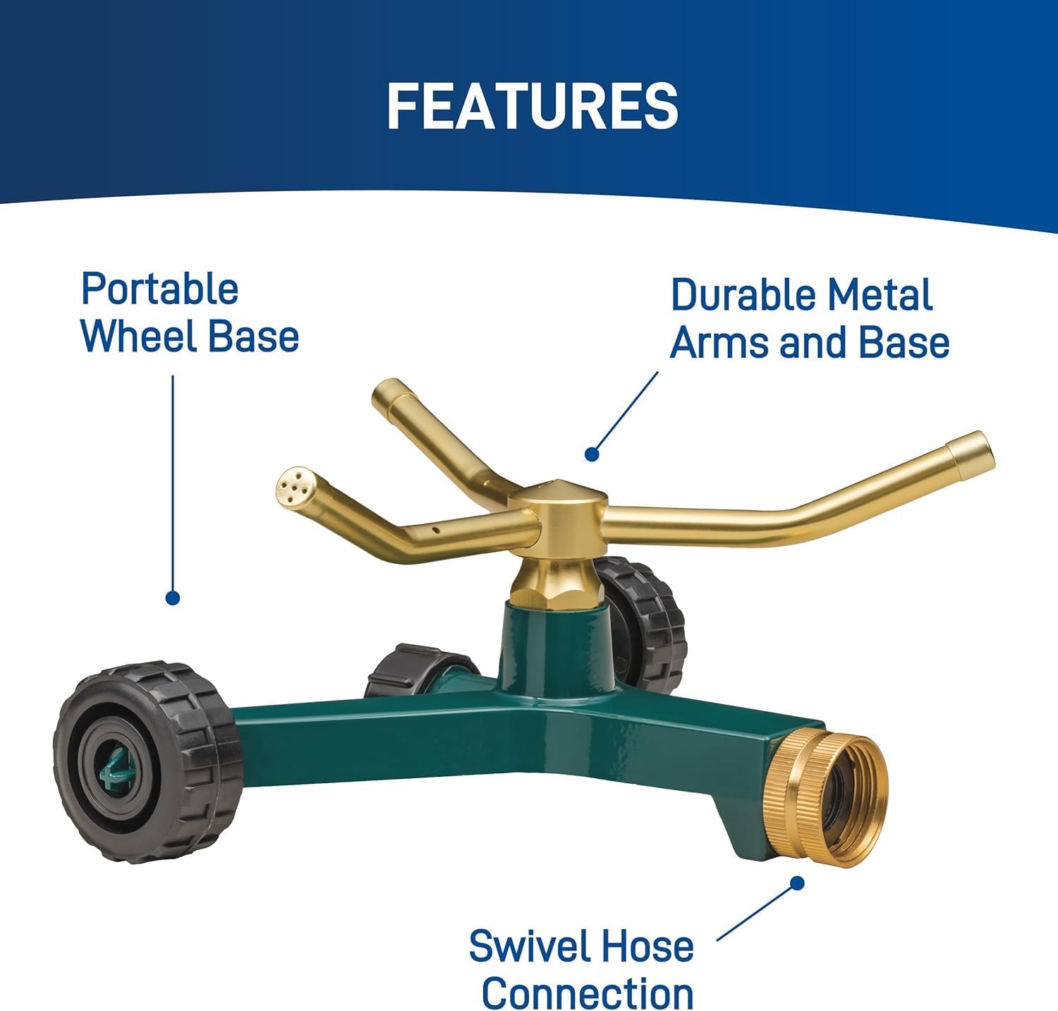 Orbit 58288 3-Arm High-Rise Sprinkler