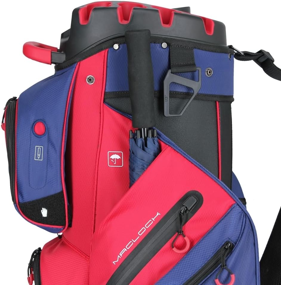 MacGregor Golf MACLOCK Ultimate Divider System Cart Bag - USA