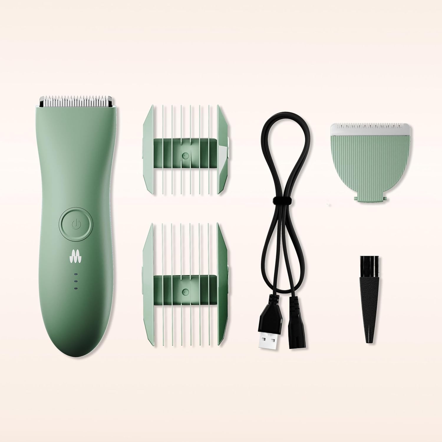 MERIDIAN The Trimmer Original | Body Hair Trimmer for Men & Women | Sage