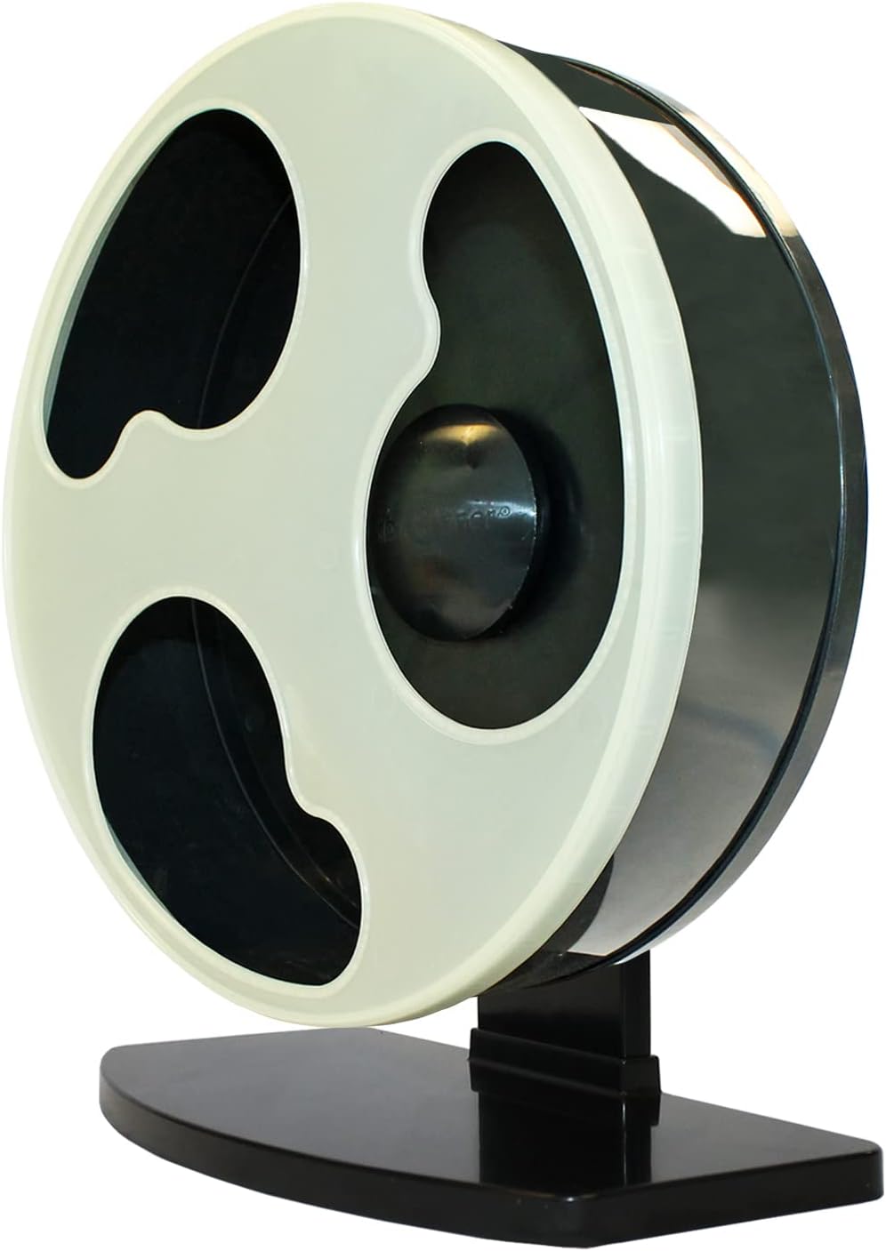 Exotic Nutrition Silent Runner Glow Wheel - 12" Regular - Silent, Fast, Durable Exercise Wheel - Sugar Gliders, Hamsters, Female Rats