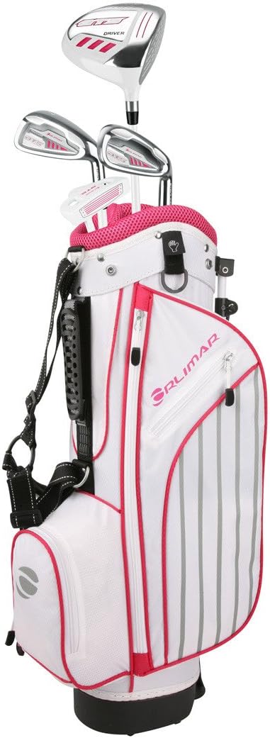 Orlimar ATS Junior Golf Club Sets with Stand Bag for Boys & Girls | Kids Ages 3 and Under, 3-5, 6-8, 9-12, Right and Left Handed