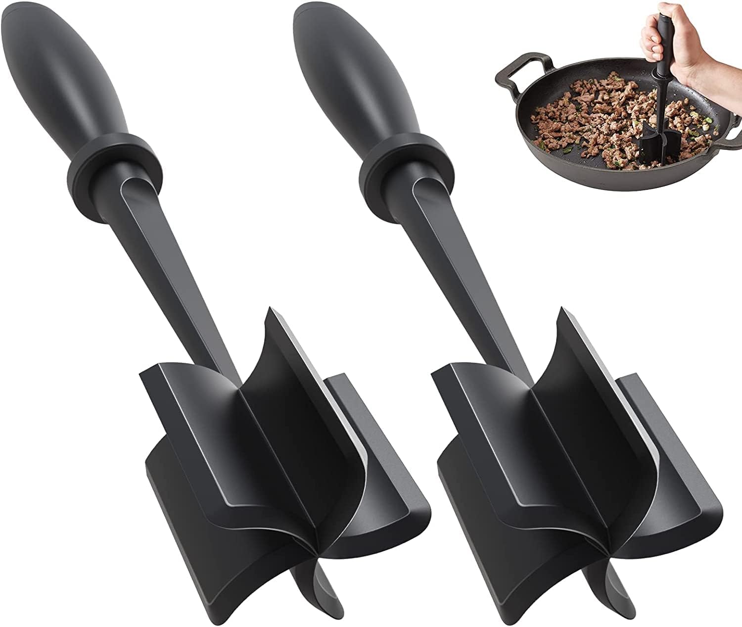 PGYARD Meat Chopper Hamburger Grinder, Kitchen Smasher for Ground Beef
