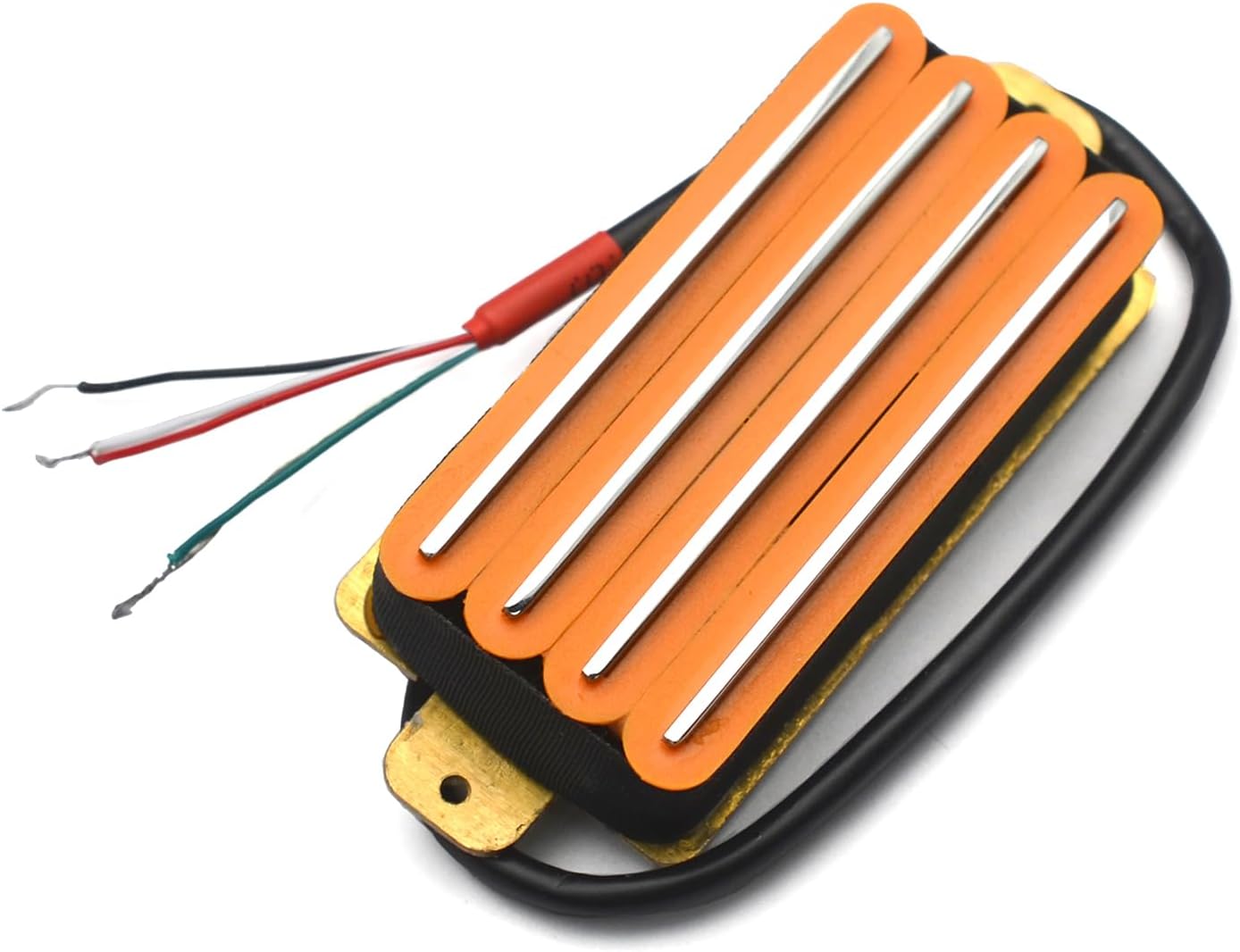SAPHUE 2-Dual Blade Electric Guitar High Output Track Type Four Coil Humbucker Pickup Black