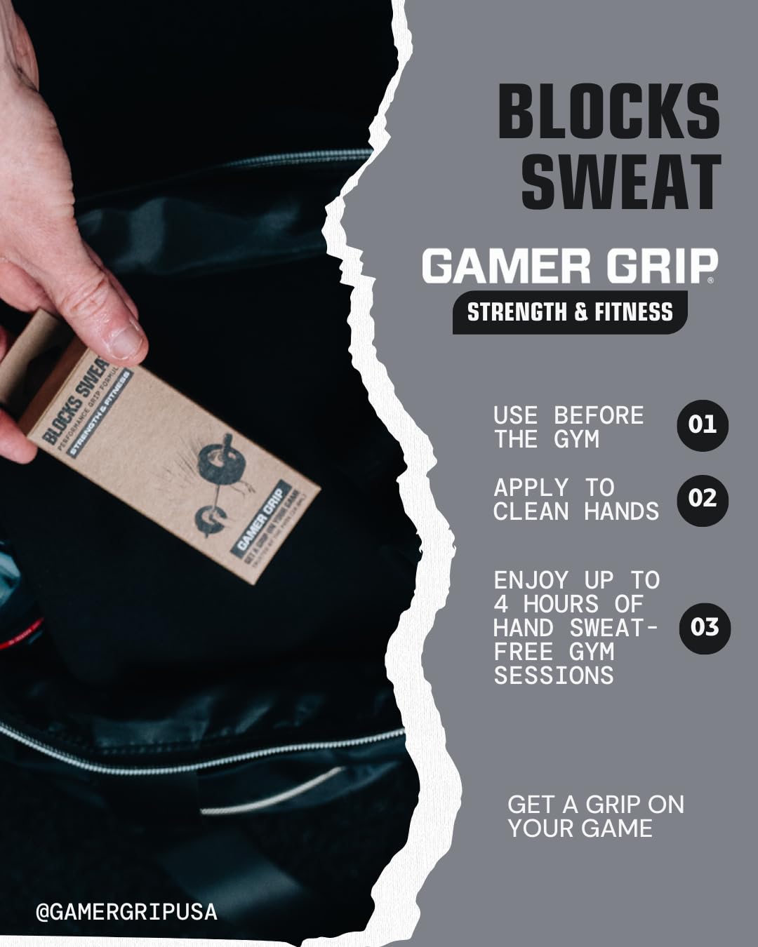 Gamer Grip Gaming Cream for Sweaty Hands | Chalk-Free Liquid Formula, Improve Performance, Control & Precision, Made in USA