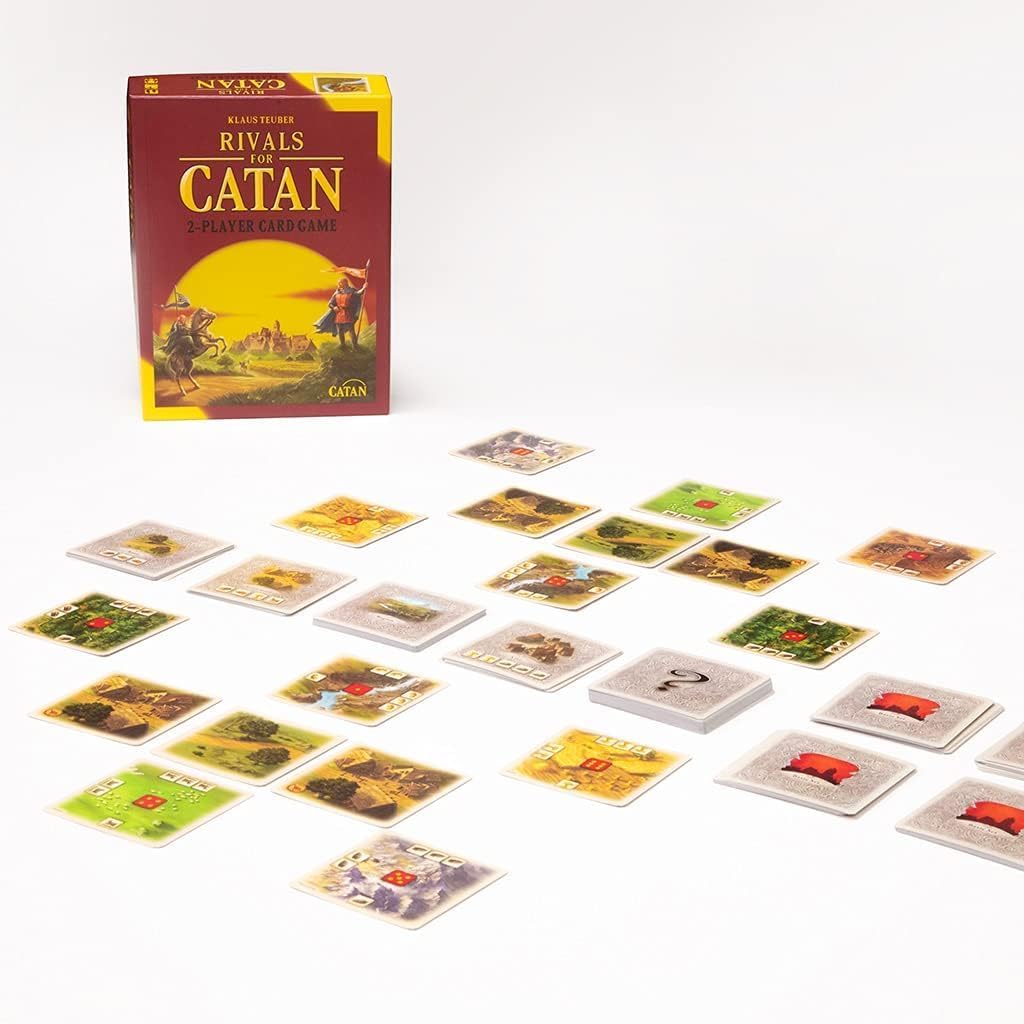 CATAN Rivals for CATAN Card Game - Build, Trade and Conquer! Strategy Game, Family Fun for Kids and Adults, Ages 10+, 2 Players