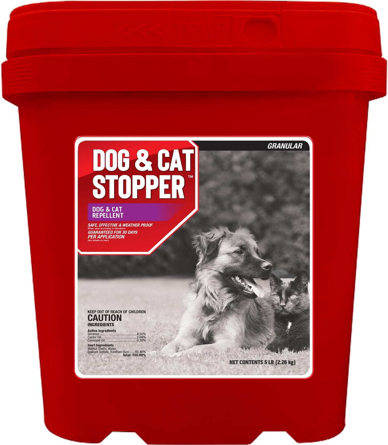 Animal Stopper, Granular Animal Repellent, All Natural, Effective All Year Round, Safe for People and Pets, No Harsh Chemicals, Ready to Use