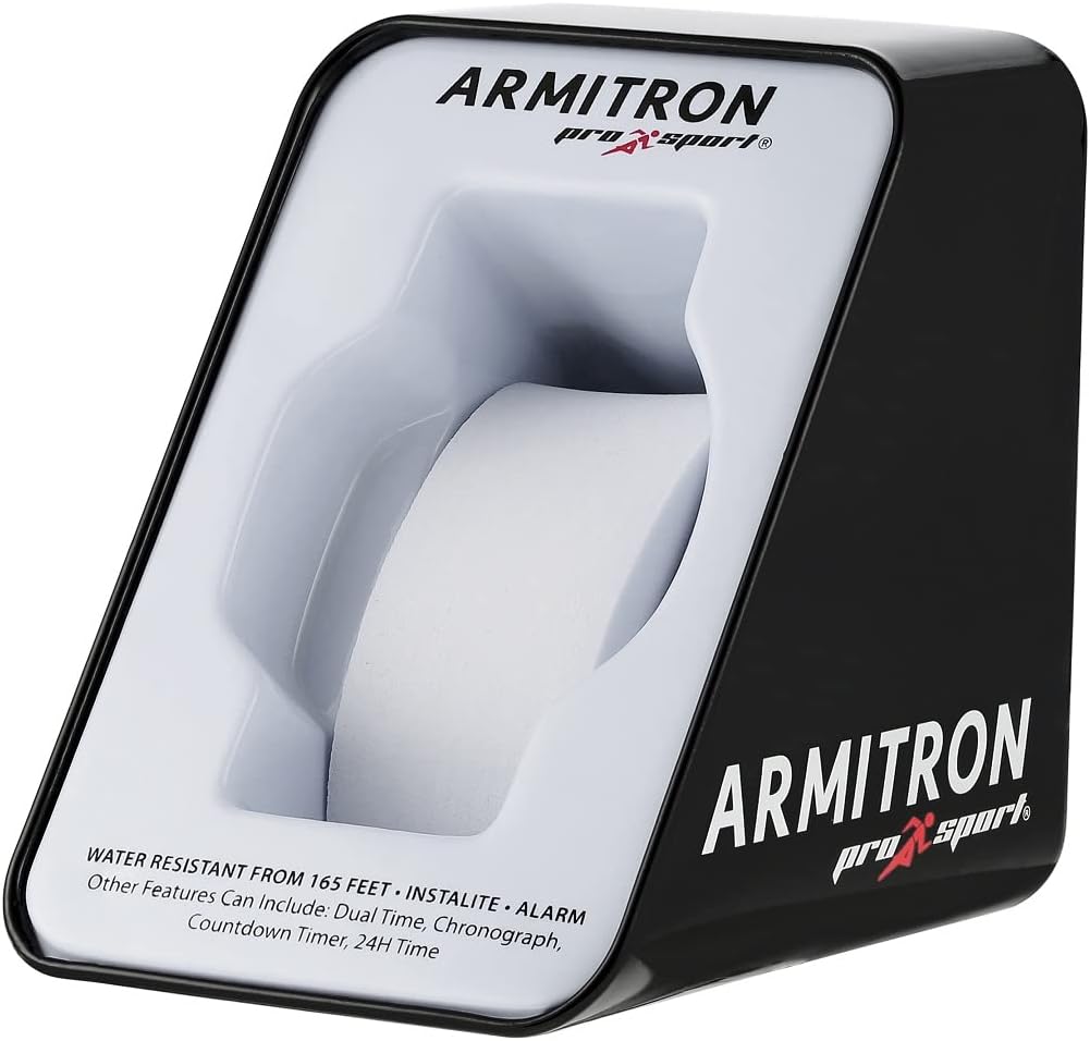Armitron Sport Men's Digital Chronograph Resin Strap Watch, 40/8284