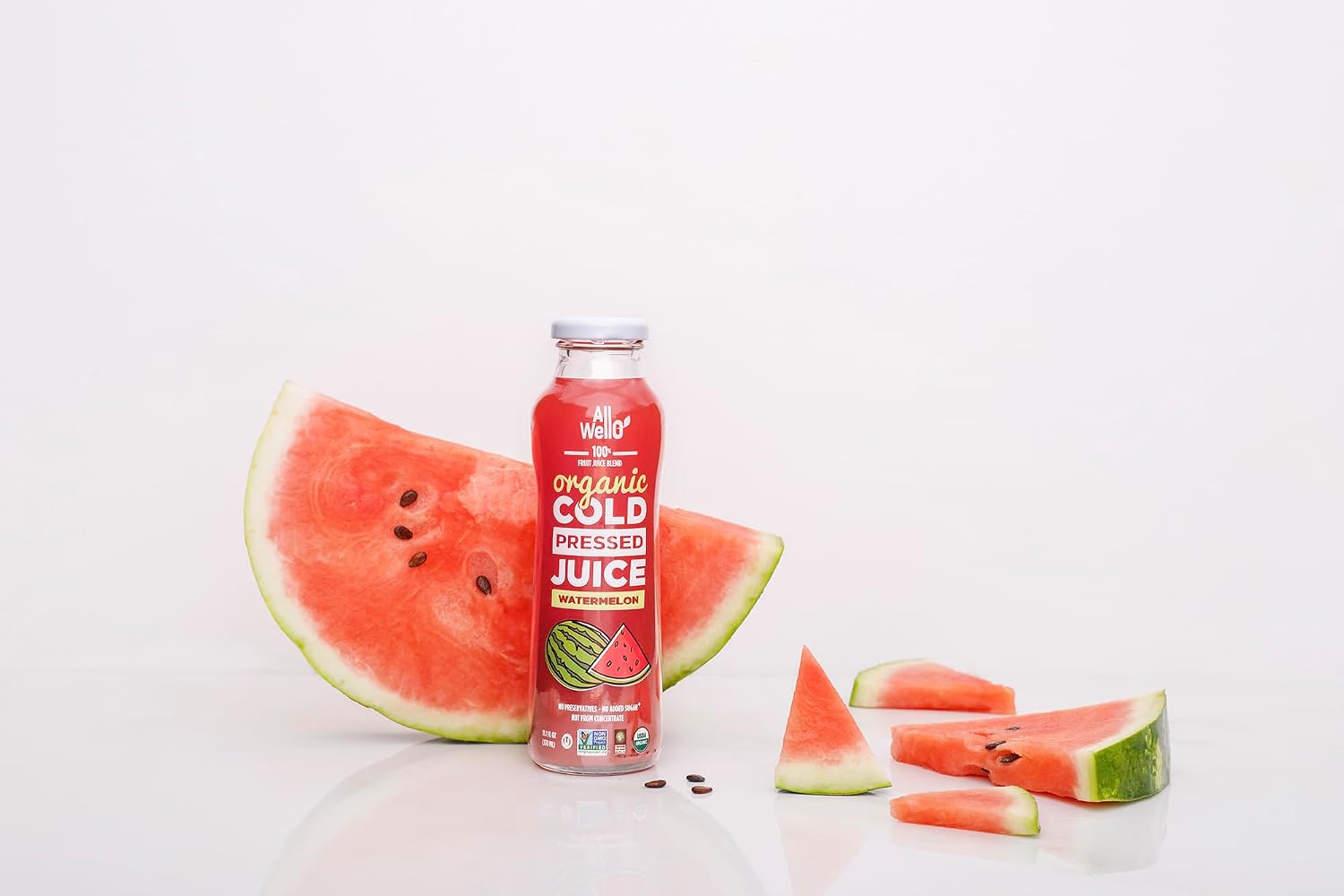 Organic Juice Variety Pack, Cold-Pressed, Non-GMO, 6 Pack