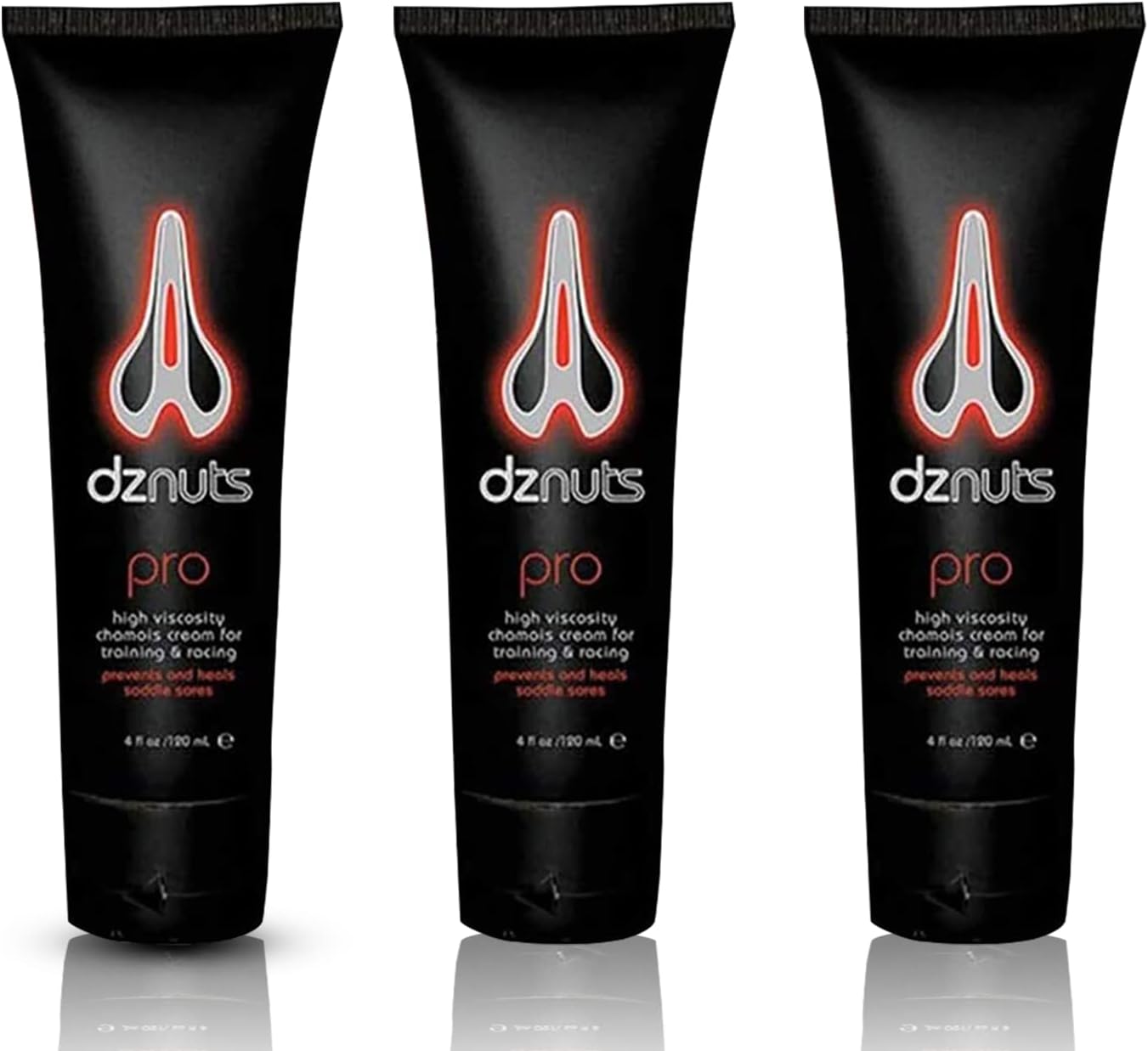 dznuts Men's Pro Chamois Cream, Anti -Chafing Cream for Saddle Sores, Chafing, Rubbing, Inner Thighs Friction for Cyclists, Runners, Triathletes