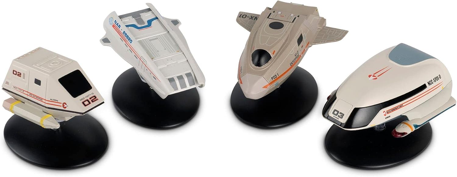 Diamond Comic Dist--England Star Trek Starships Figurine Set Collectible