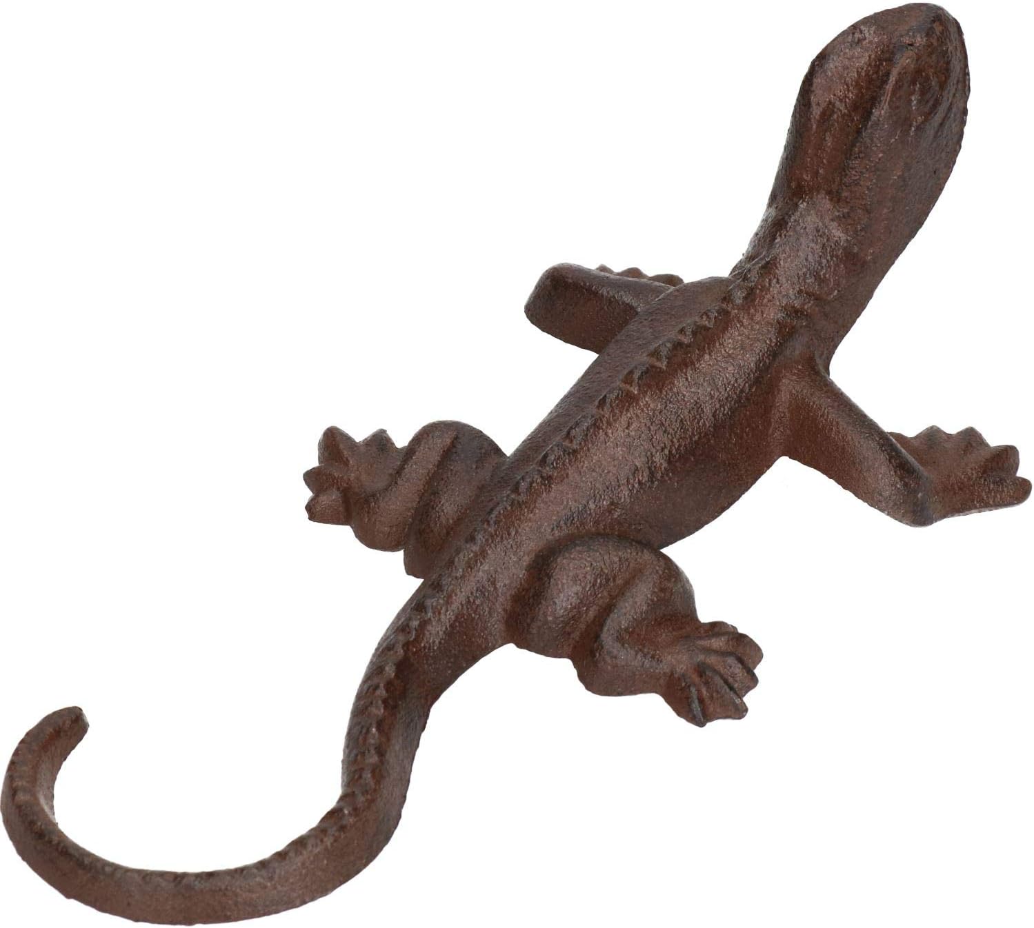 AB Tools Gecko Lizard Garden Sculpture Ornament Statue Metal Decoration Animal Lawn