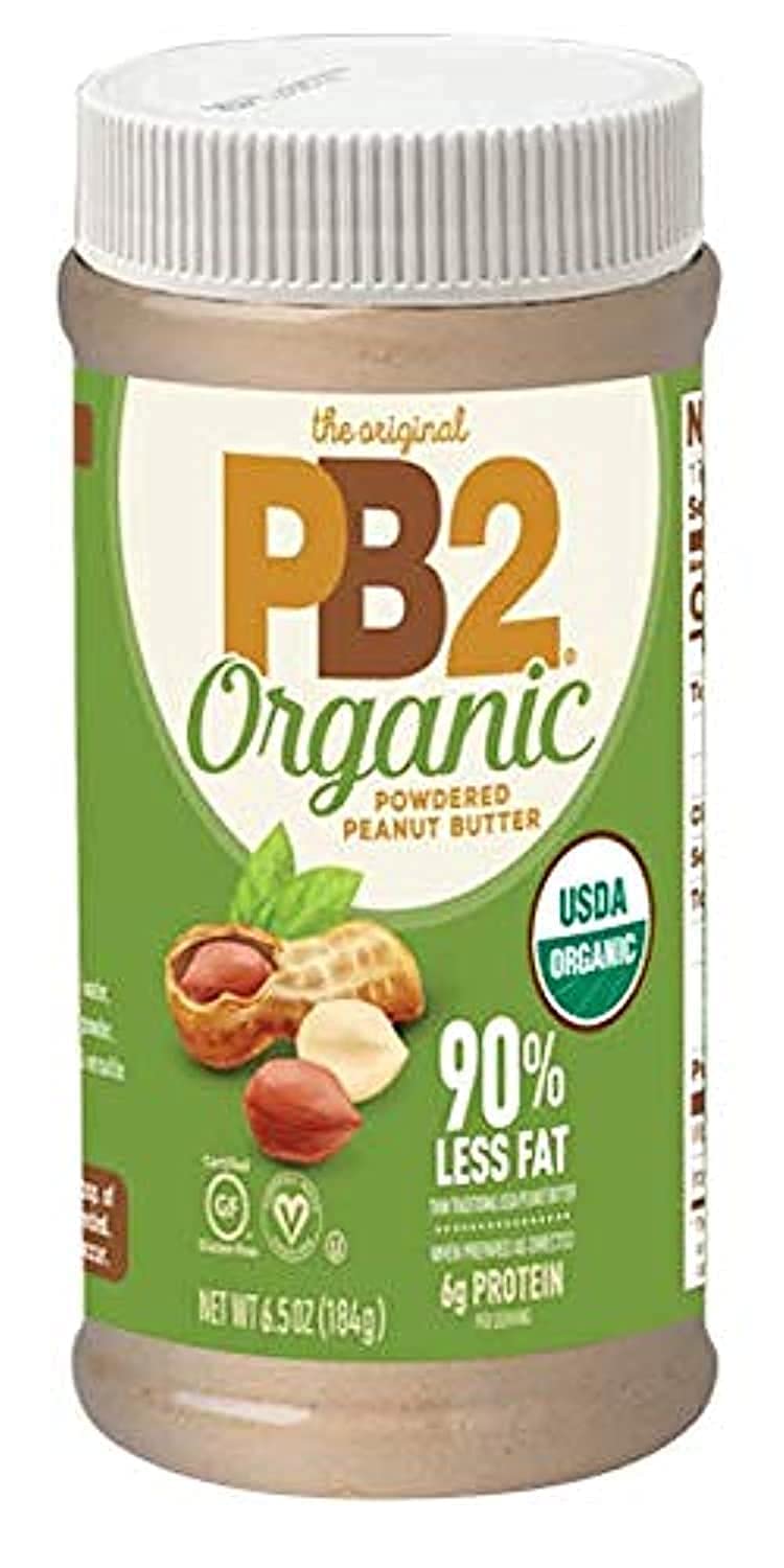 PB2 6.5oz Organic Powdered Peanut Butter - USDA Organic Certified, Non-GMO Project Verified, Gluten-Free