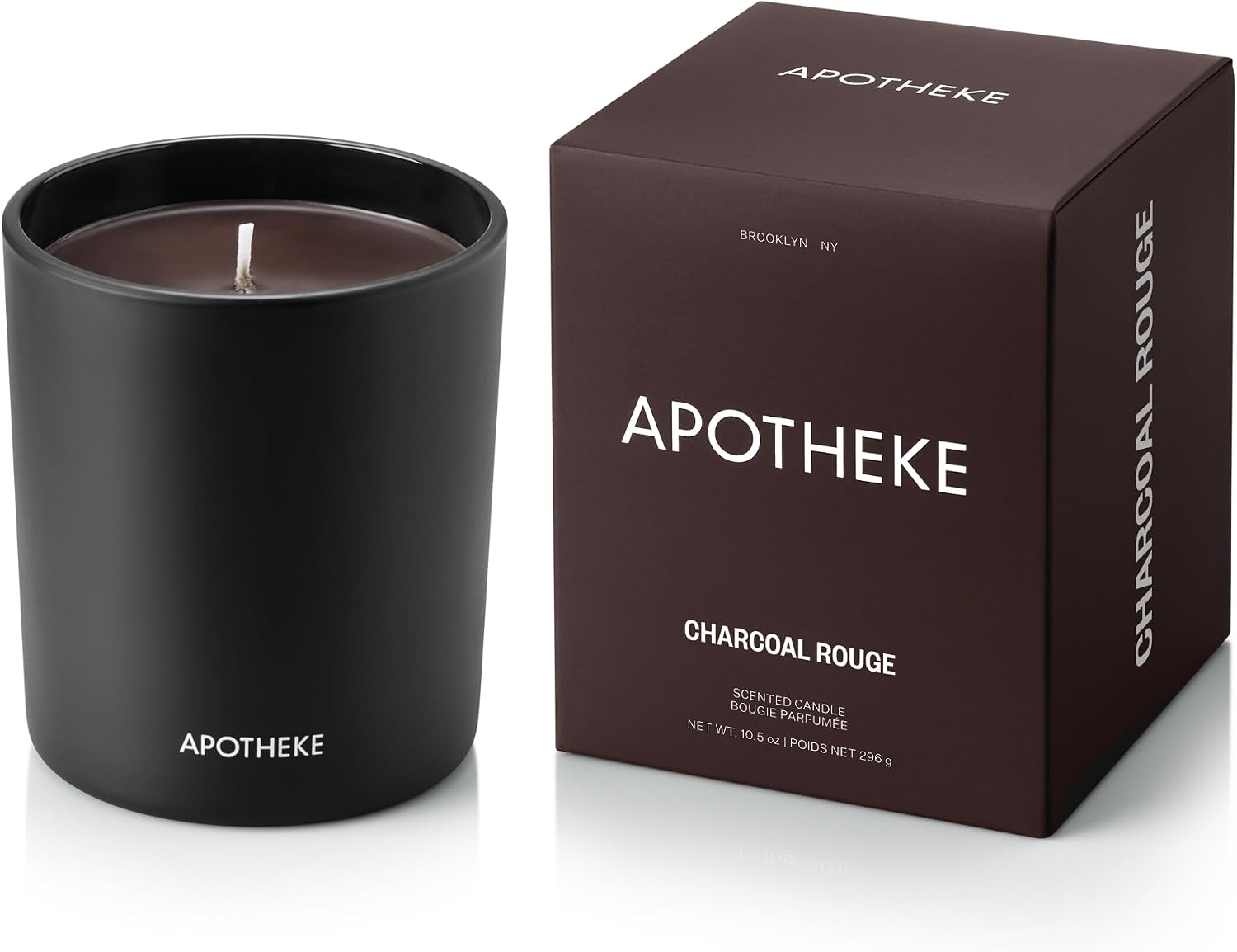 Apotheke Signature Scented Candles for Home, Canvas - 10.5 Oz | Long-Lasting Non-Toxic Soy Wax Jar Candle with Essential Oils, Large - Luxury Gift for Women & Men