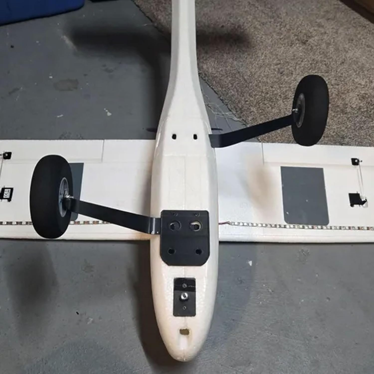 Taildragger Conversion Kit for Aeroscout – Rear Wheel Landing Gear Upgrade for RC Plane, Easy Installation Tail Wheel Assembly