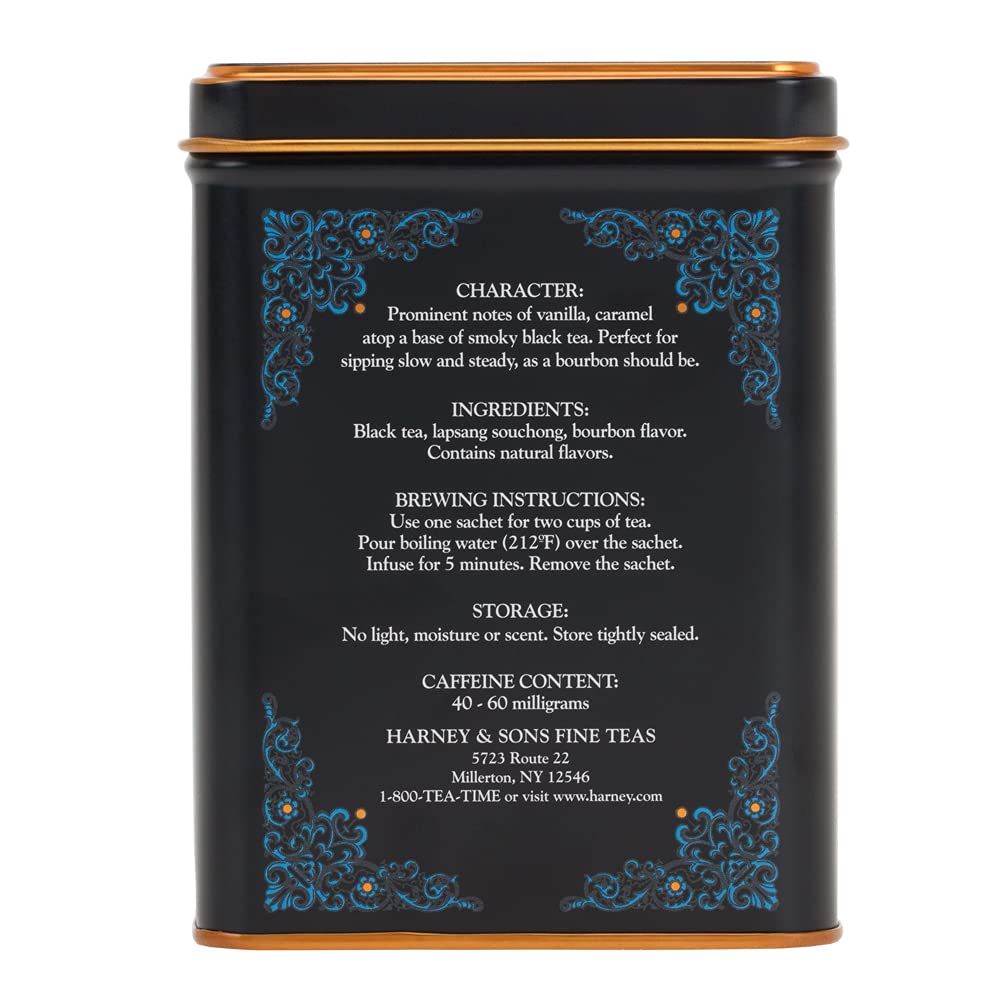 Harney & Sons HT Organic Supreme Green Tea, 20 Sachets, Tea Tin | Organic green tea with 20 sachets in a reusable tea tin. Caffeinated.