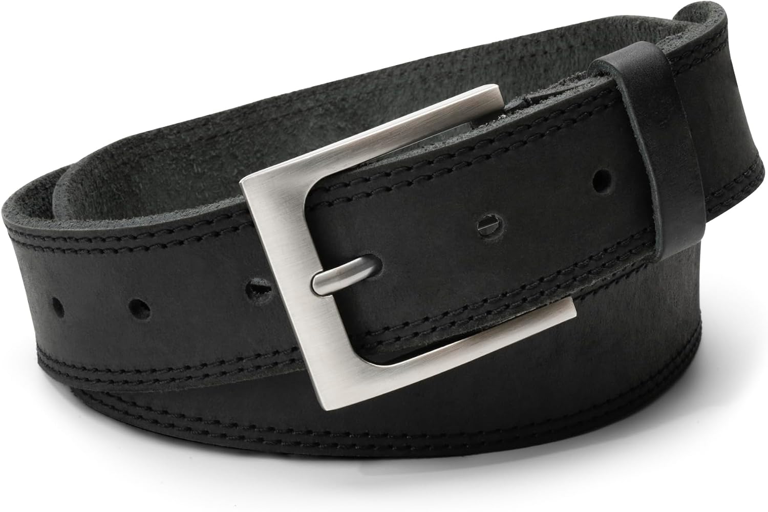Hide & Drink Rugged Full Grain Leather Belt - Durable Men's Belt for Jeans, Western, Casual & Dress, Mens Belts for Men