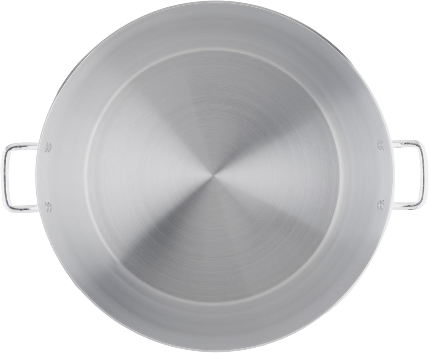 Winco 20 qt Aluminum Heavy-Duty Stock Pot | Thick walls, Riveted handles, Wide base, Great for Stocks, Soups, Pasta and Batch Cooking