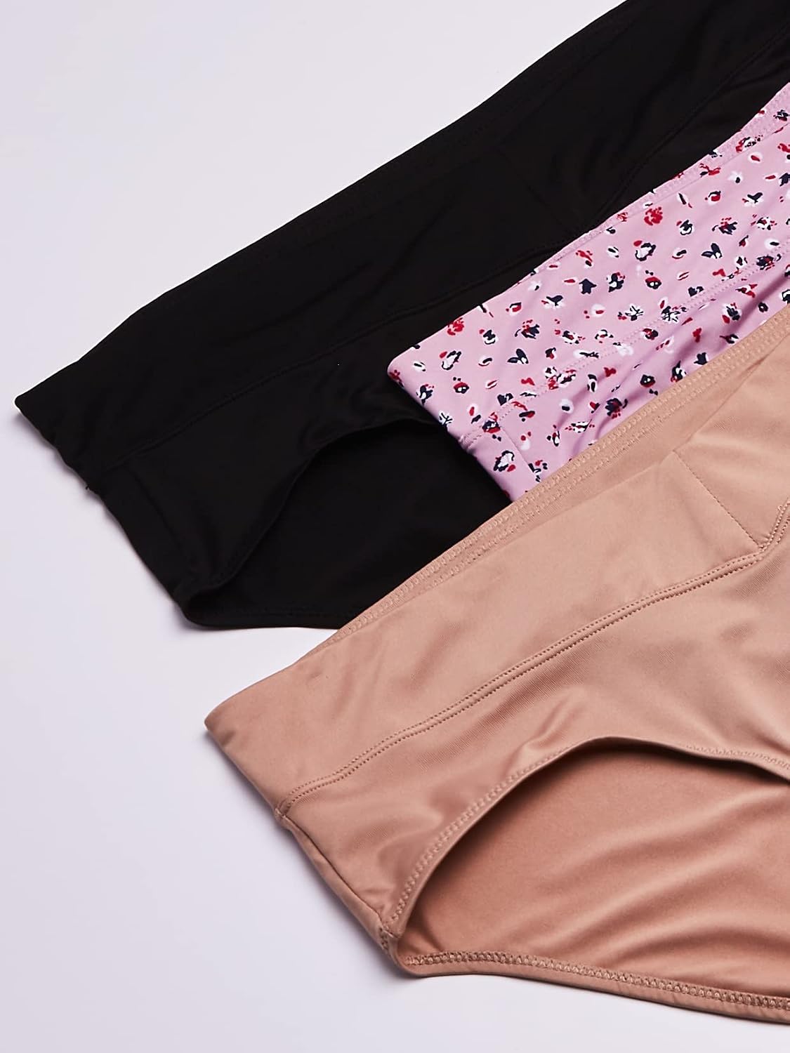 Warner's womens Blissful Benefits No Muffin Top 3 Pack Hipster Panties