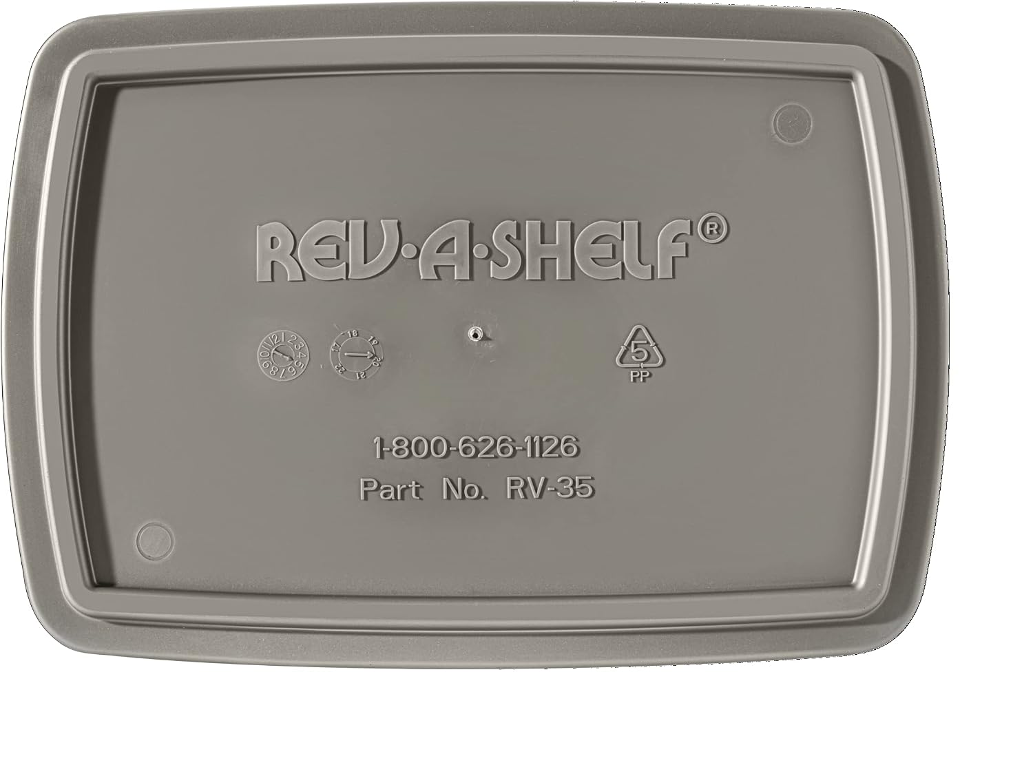 Rev-A-Shelf 35 qt. Polymer Replacement Waste Container (Champagne)