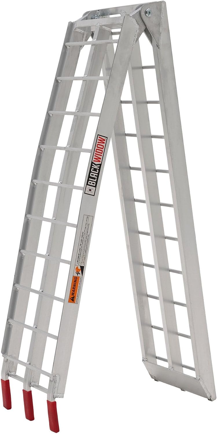 Black Widow 7' 5" Motorcycle Dirt Bike Loading Ramp 750 lb Cap