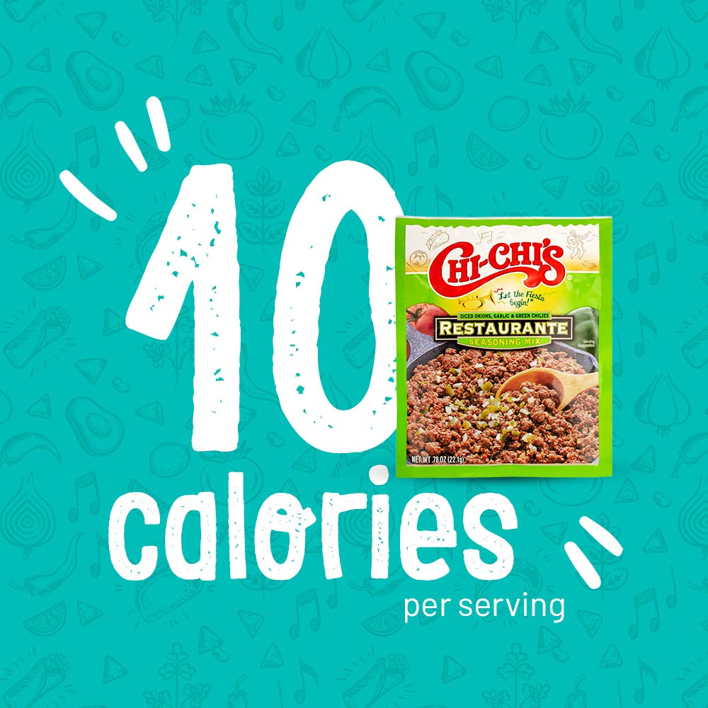 Chi Chi's Fiesta Restaurante Seasoning Mix, 0.78 Ounce (Pack of 24)