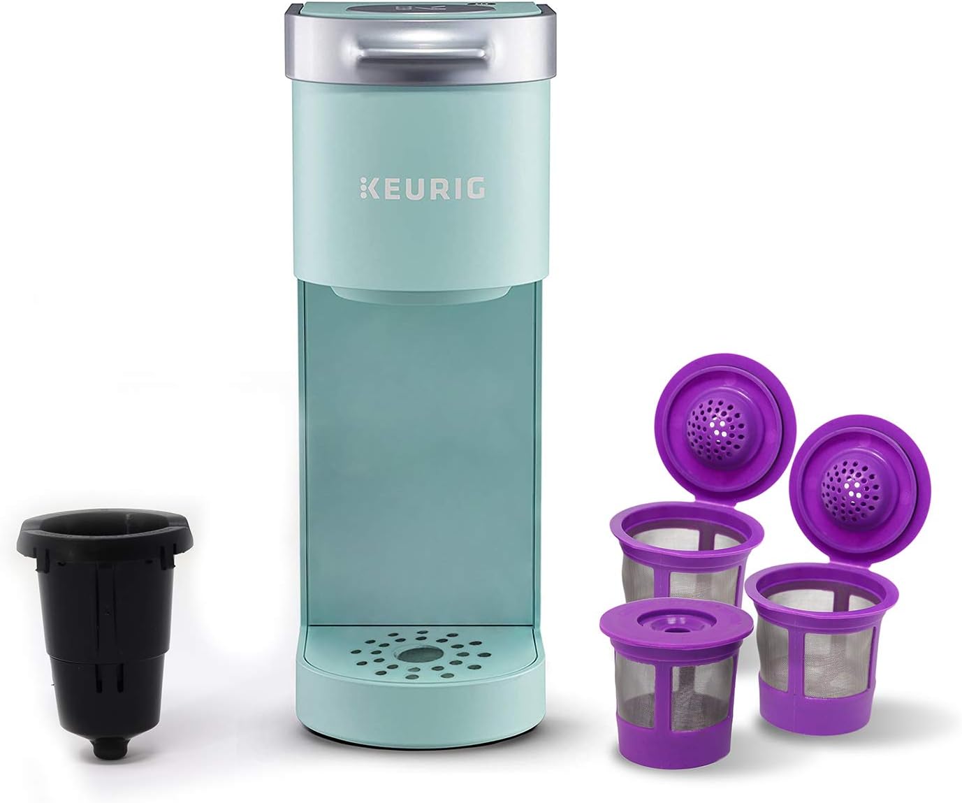 Reusable K Cups for Keurig K-Mini, K Mini Plus & K-Express with Adapter